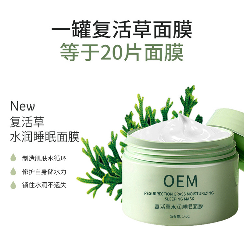 全柔_复活草睡眠面膜OEM